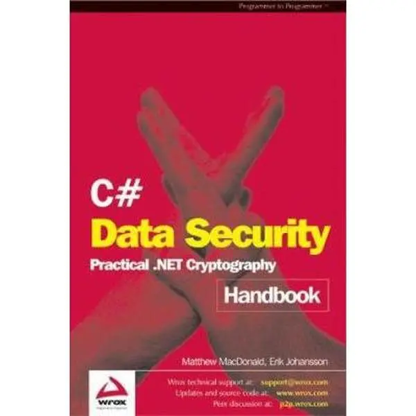 USED-C# Data Security Handbook by Matthew Macdonald (Paperback)