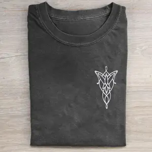 Vintage Arwen Evenstar Graphic Tee - Arwen Undomiel - The Lord of The Rings Movie Shirt - LOTR - Middle Earth - JRR Tolkien - Fantasy Ring - The Hobbits Menswear Top