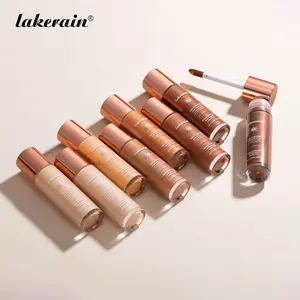 Glow Liquid Highlighter, 1 Piece Multi-Use Face Illuminator & Contour Enhancer, Sweat-Resistant, Non-Chunky Glossy Glow for Natural Radiance, Use as Primer/Highlight/All-Over Luminizer, Facial Cosmetics