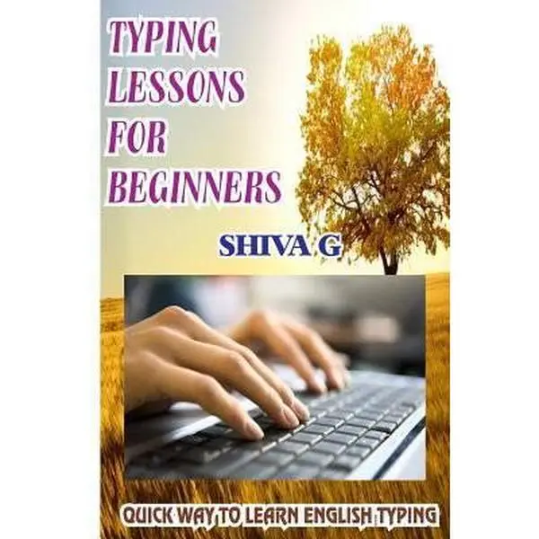USED Book - Typing Lessons for Beginners: Quick way to learn English Typing by G, Shiva (Paperback) - english