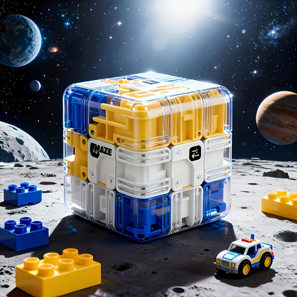 3D Cube Brain Training Puzzle Game Speed Solving Challenge Cubes for Kids Adults Spatial Logic Toy Christmas Gift for Children Seniors Cognitive Development Problem Solving Skill Builder