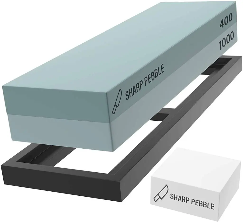 Sharp Pebble 400/1000 - For Repairing & Sharpening Very Dull Knives & Tools