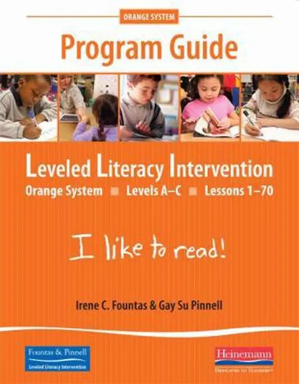 USED Book - Leveled Literacy Intervention Orange System Levels A-C Program Guide Lessons 1-70 (Leveled Literacy Intervention LL1 Program Guide Orange System) by Irene C. Fountas (Paperback) - english