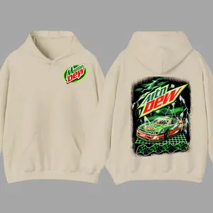 Mountain Dew Dew Lightnin' Racing Hoodie - Men's Hoodie, Perfect Gift for Men
