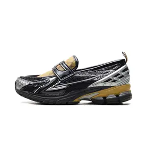 1906L "GANNI - Black Fall Leaf Snakeskin" U1906LGA