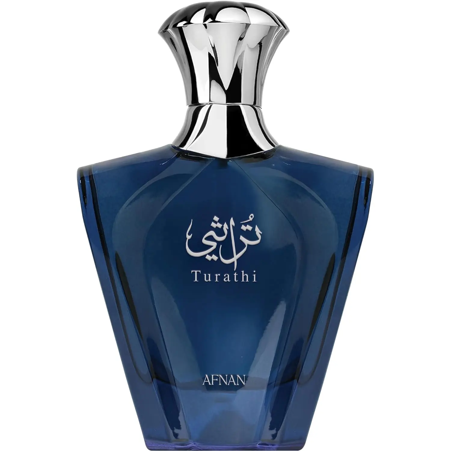 Afnan Turathi Blue Eau de Parfum Spray - Cruelty Free Men's Fragrance, 3.0 Fl. Oz, Male Wear, Single Bottle