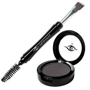 Eyebrow Powder and Pro Grip Angled Eyebrow Brush Bundle