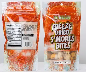 Bliss Life Freeze Dried Candy S'mores Bites Sweet Flavor Snack Crunchy Candies Corn