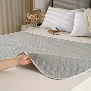 Washable Bed Pad, Reusable Waterproof Soft Bed Pad, Breathable Bedding Mattress Protector for Elderly, Baby & Menstrual Use