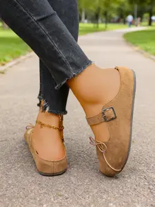 Spring Summer Women's Flat Mule Shoes, Casual Soft Rubber Sole Fashion Sneakers, Comfortable Ladies Footwear for Daily Wear