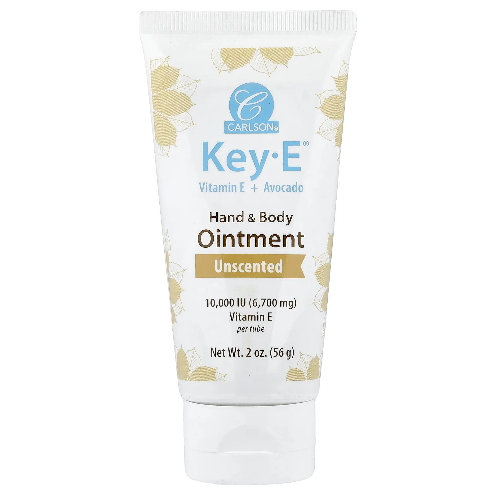 Carlson Key- E®, Hand & Body Ointment, Unscented, 2 oz (56 g)