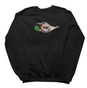 Boxing teddybear embroidery unisex swea Sweaters Comfort Casual