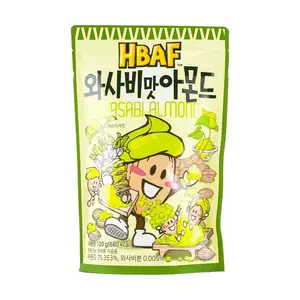 HBAF Korean Mustard Almonds 4.23oz - Popular Nut Snack