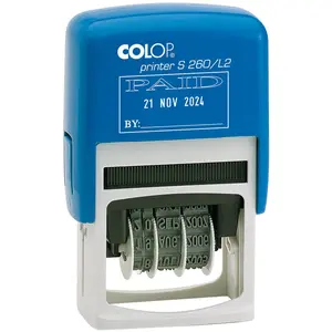 COLOP Printer S 260/L Dater – PAID