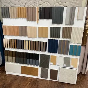 FashionQube Solid Wood Slat Panel