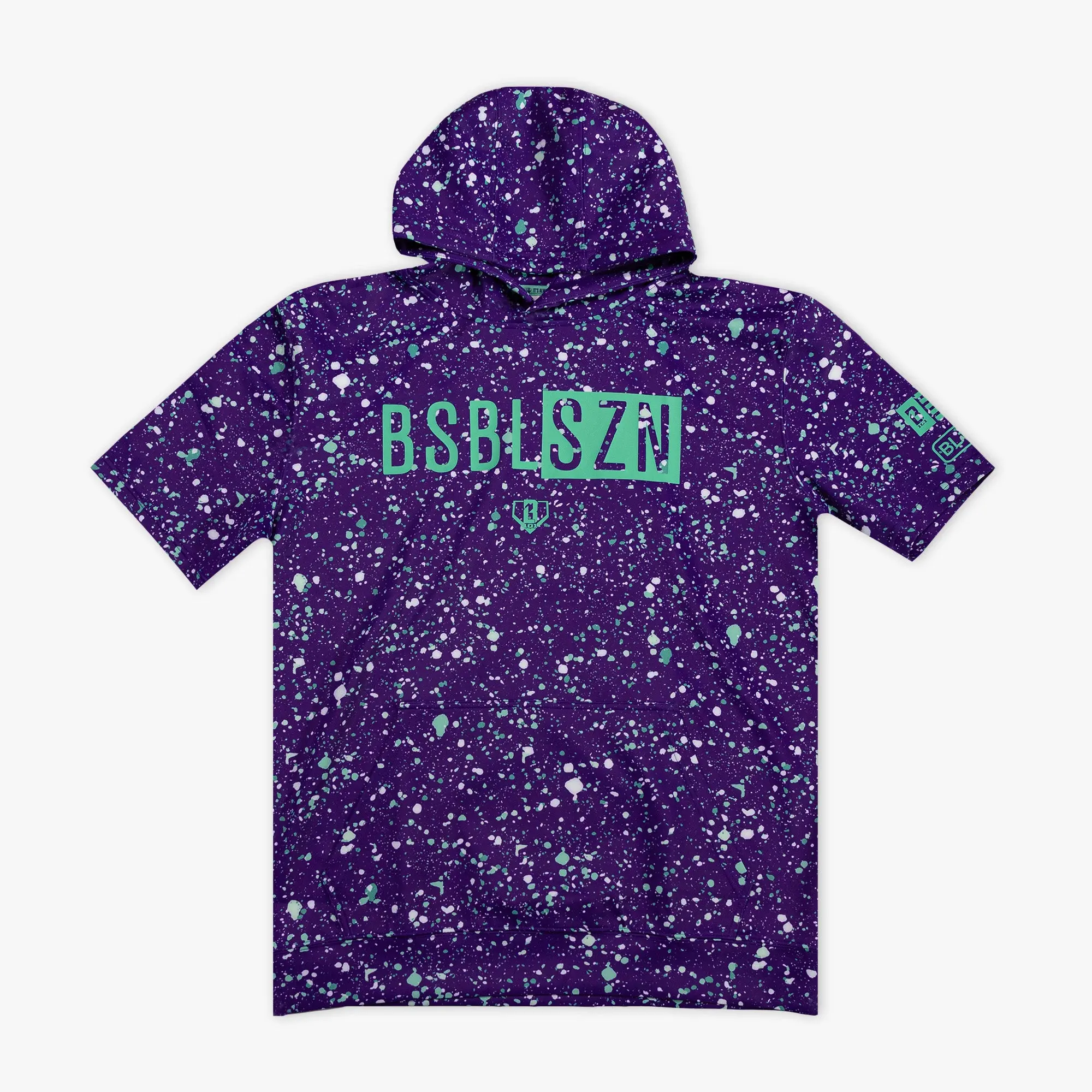 Splatter Purple/Teal