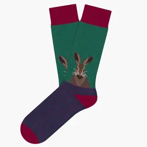 Elegant Rabbit Premium Cotton Socks - Comfortable Design with Elegant Style - Unisex