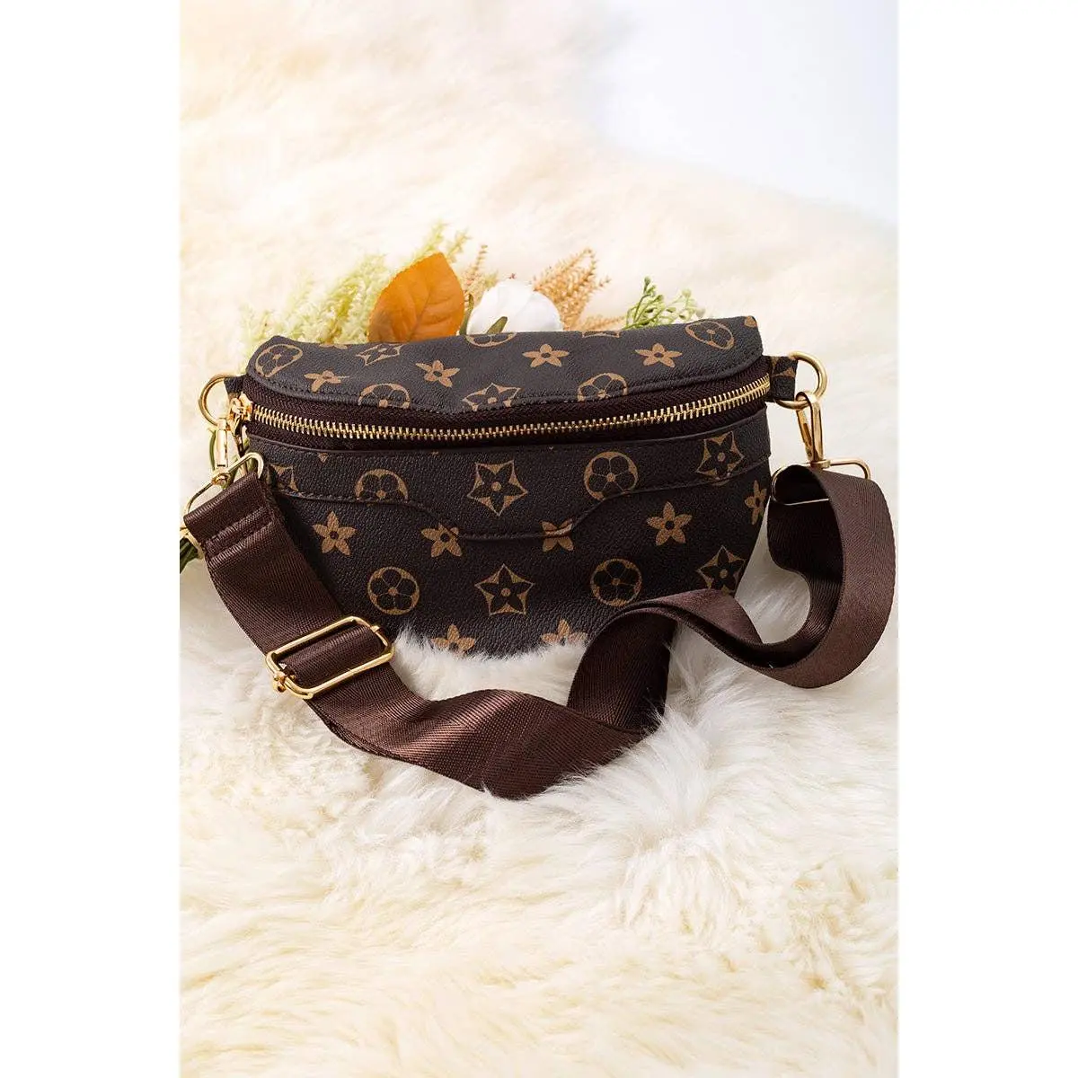 Brown Kids Crossbody Bag | Trendy Mini Shoulder Bag for Girls & Tweens