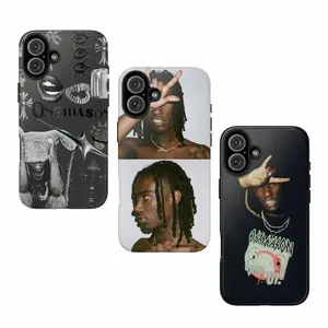 Osamason Psykotic Tour Phonecase - Rapper Underground Aesthetic, Suitable for iPhone 17/16/15/14/13/12 Pro Max/Plus