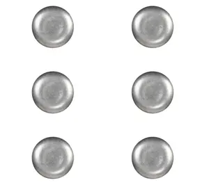 10 Strawberry Street Set of 6 Moab Dinnerware,6.5"  Round