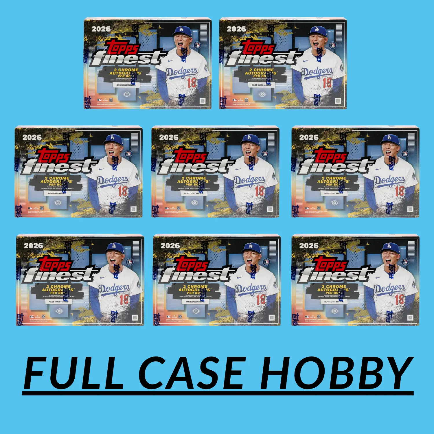 Break 1435: 2026 Topps Finest Baseball Hobby Case Break MLB Baseball Pick Your Team