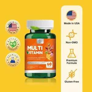 M【KRITYLA】Multivitamin AII-IN-ONE Supplements | Made in USA |60 Capsules