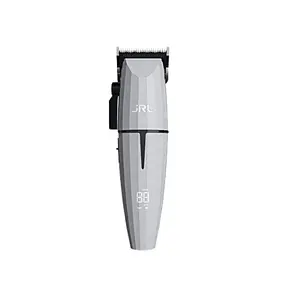 JRL Professional Ghost Cordless Hair Clipper with Patented Reset IQ Charge & Smart-Clip Technology 5 Hours Run Time LED Display