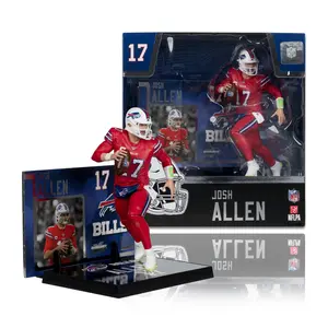 Buffalo Bills NFL 7 Inch Posed Figure | Josh Allen (Color Rush Jersey)