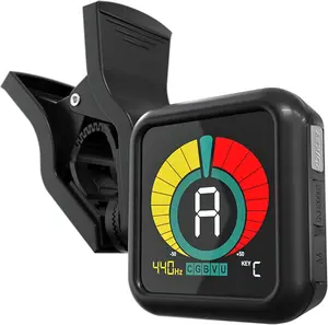 KLIQ UberTuner - Professional Clip-On Tuner for All Instruments (Multi-Key Modes)