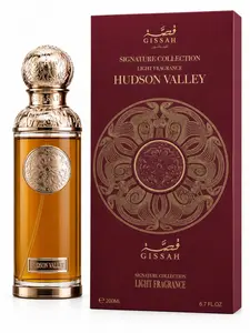 Gissah Hudson Valley Perfume for Men & Women- Woody Ambery Scent with Black Grapes, Bergamot, Rose, Patchouli, Cedarwood & Musk