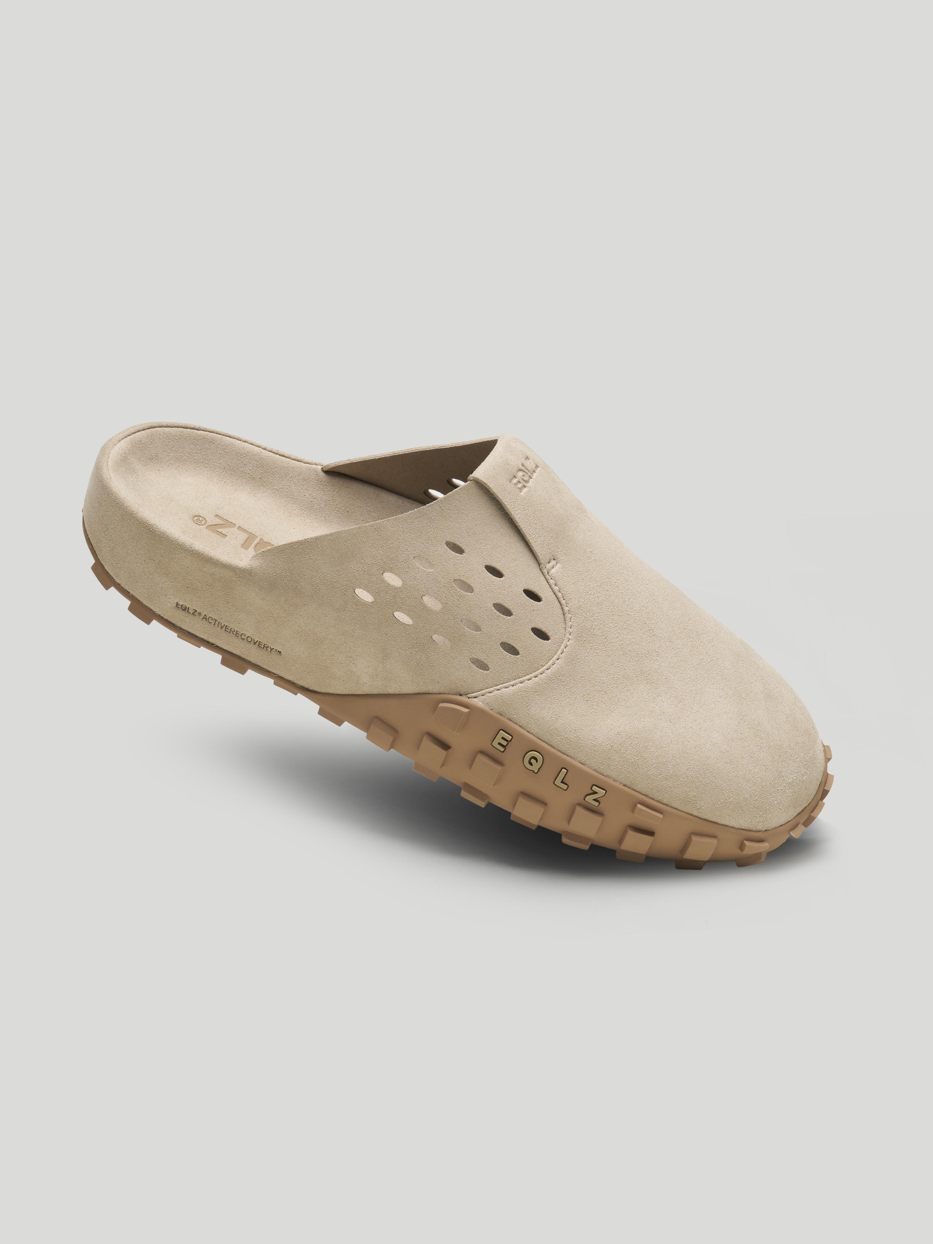 EQLZ 101 MULES Sports Slides - Mountain Taupe