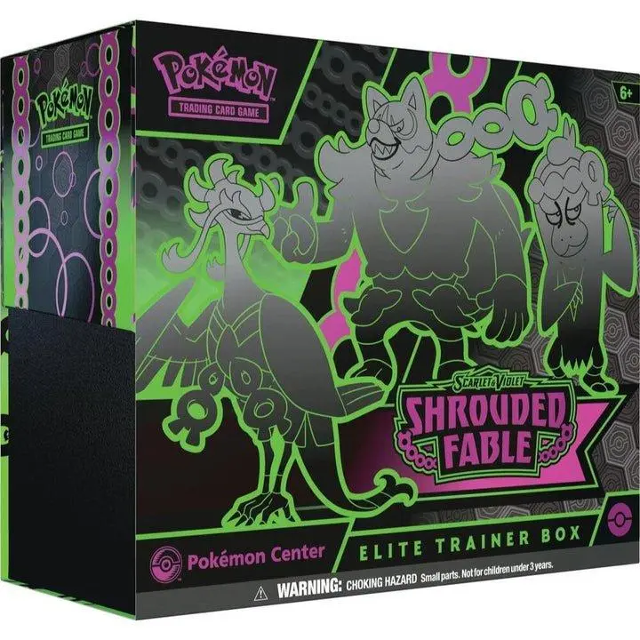 Pokemon Center Exclusive ETB: Shrouded Fable Elite Trainer Box ( with 11 Booster Packs, 45 Cards, 1 Full-Art Foil Promo Card, and Organizing Dividers tcg - TikTok Shop Pokemon Center Exclusive ETB: Shrouded Fable Elite Trainer Box ( with 11 Booster Packs, 45 Cards, 1 Full-Art Foil Promo Card, and Organizing Dividers tcg - TikTok Shop