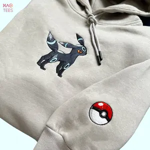 Pokemon Umbreon Embroidered Shirt/Sweatshirt/Hoodie