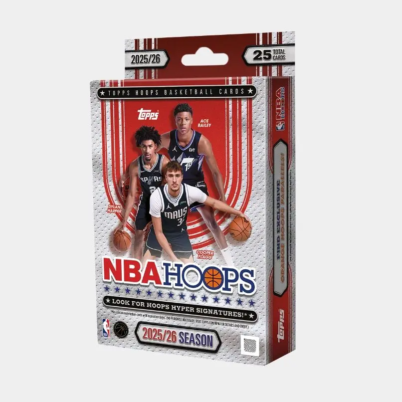 2025 Topps NBA Basketball Hoops Hanger Box