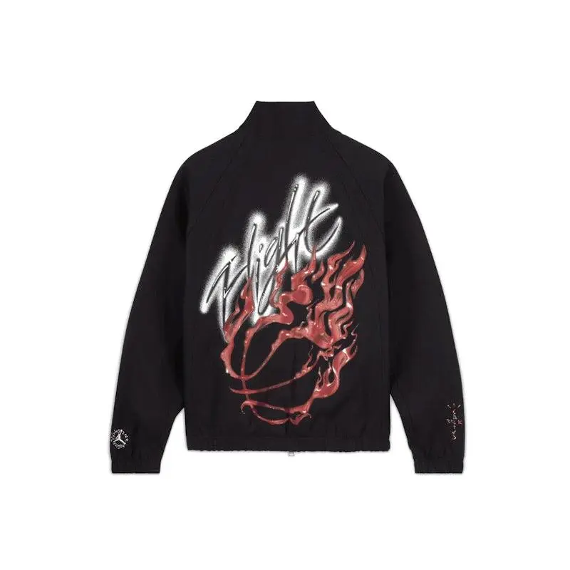 Travis Scott x Jordan Woven Jacket Black (men) by StockX
