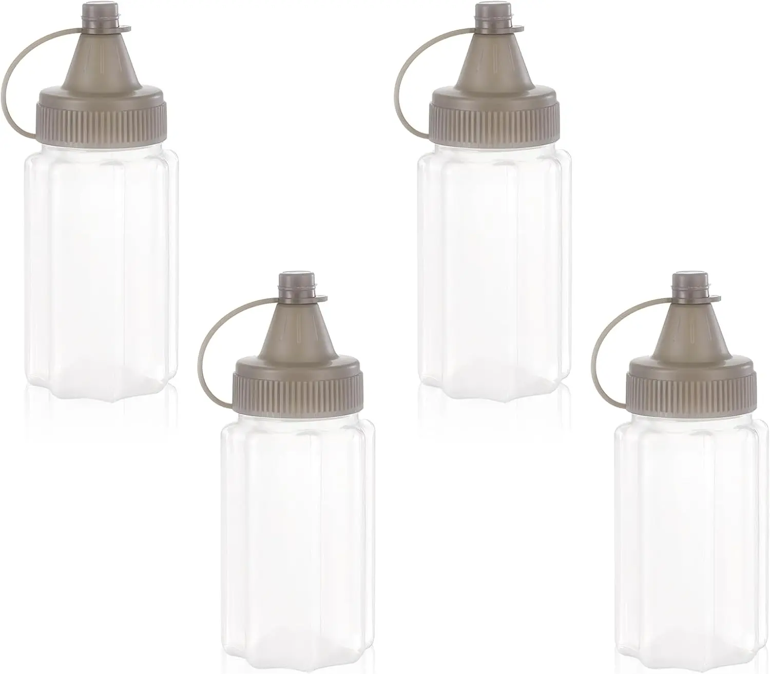 4Pcs Mini Squeeze Bottles Small Sauce Bottle Kitchen Squeeze Condiment Bottles  Jar Honey Bottle Portable Salad Dressing Container Seasoning Box with Lid -  TikTok Shop