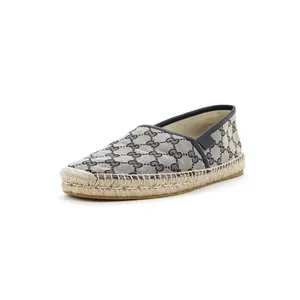 Pre-owned Gucci Women's Espadrilles GG Denim by Rebag