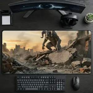Fallout Desk Mat Large Extended Mouse Pad Gaming Desk Pad