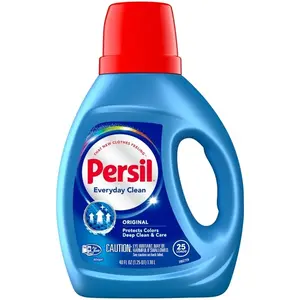 Persil Deep Clean Liquid Laundry Detergent 40 fl oz Original for 25 Loads of Laundry Care