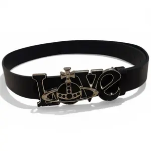 VW LOVE Saturn Planet Design Belt for Men and Women 40 Inches Glam-Rock Alternative Nostalgic 00s Style Accessory