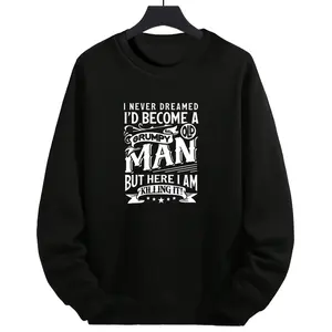 Comfortable Long Sleeve Grumpy Old Man Sweatshirt – Perfect Birthday Surprise