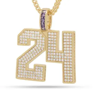 Black Mamba Classic Number 24 Necklace