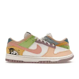 Nike Women's Dunk Low Retro Sun Club Multi, from StockX