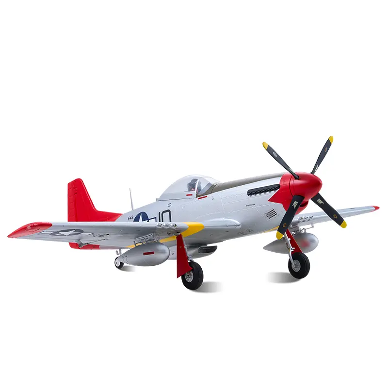 850mm P-51D Mustang Vector Model Aircraft, Arrows Brand, Magnetic Feature, High Performance, Iconic Design, Realistic Representation, Unisex Electric Remote Control Airplane for Aviation Enthusiasts & Adults