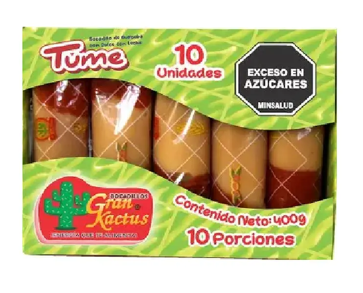 Bocadillo de guayaba con arequipe Tume x10