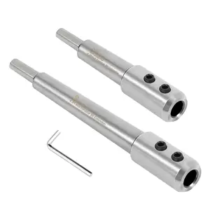 2 count Forstner Bit Extension Set with Anti-Slip Design,Adding Over 3.28"&5.64" Drilling Depth to Forstner Bit,Suitable for Process Wooden Furniture,Timber and etc.