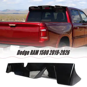 MUTUSAISI Rear Roof Cab Spoiler for Dodge RAM 1500 2013-2018 / 2019-2024 Visor Wing Top Lip Exterior Accessories