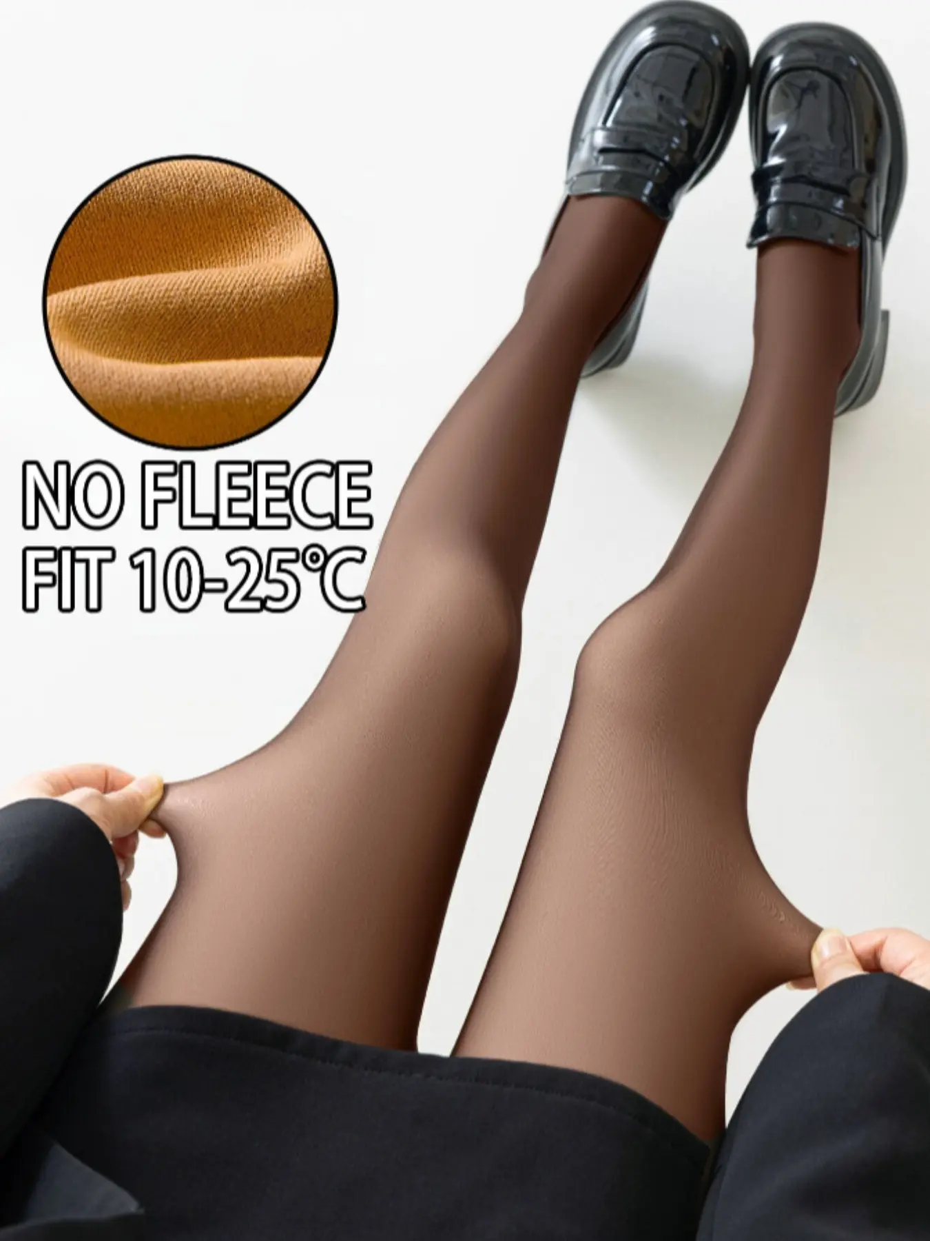 Women's High Elasticity Sheer Plus Size Leggings, Tight-Fitting Casual Minimalist Style, Suitable for Daily Wear & Dates, Fits Sizes 45-100kg