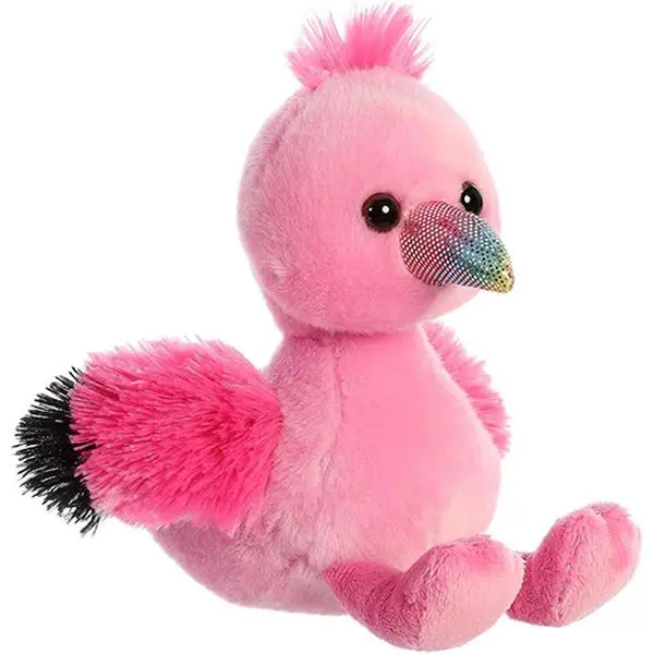 Aurora World Plush - Mini Flopsie - FAIRY FLAMINGO (8 inch)