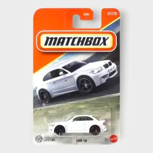 Matchbox BMW 1M White 21/125 2025 Mainline Diecast Car Model 1:64 Scale Collectible Toy